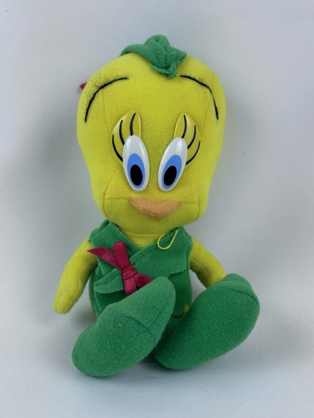Tweety Bird Plush in Elf Costume | Vintage 1992 | Warners Brothers | Christmas